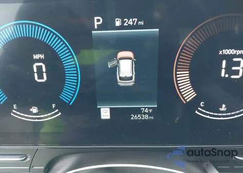 2025 Hyundai Kona Sel from USA, damaged, VIN KM8HB3AB6SU225979